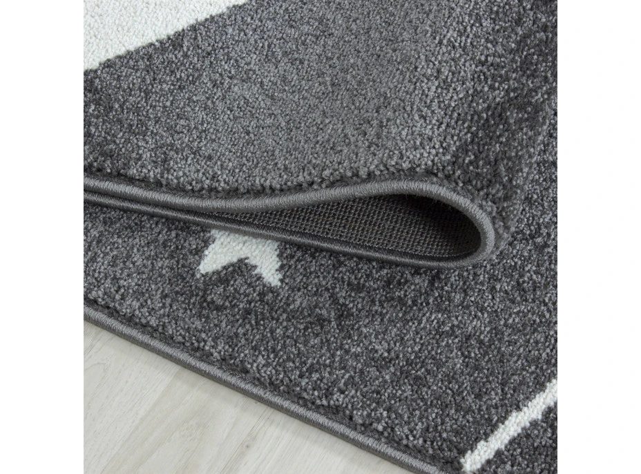 Detský kusový koberec Kids 610 grey