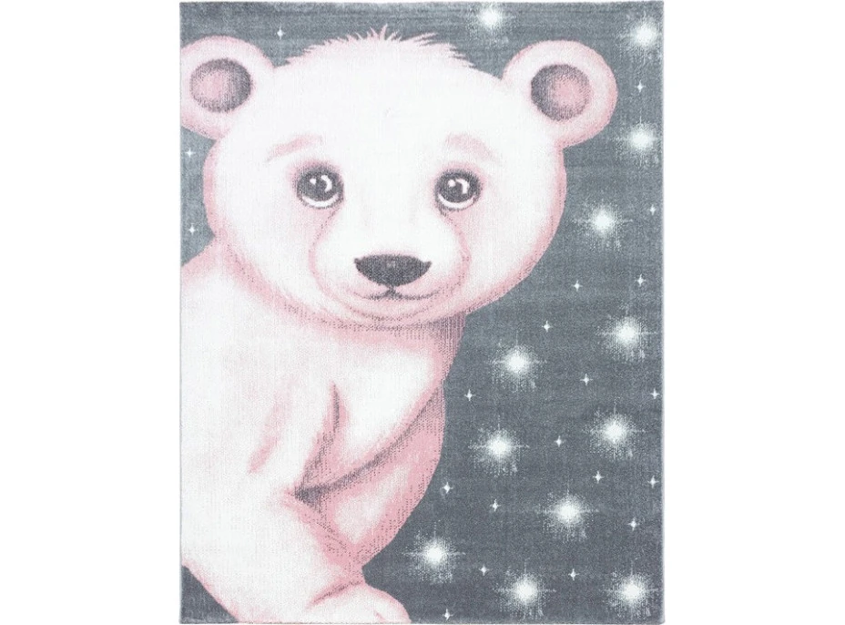 Detský kusový koberec Bambi 810 pink