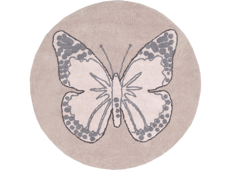 Ručne tkaný kusový koberec Butterfly