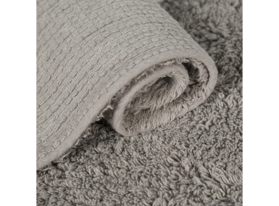 Ručne tkaný kusový koberec Tricolor Stars Grey-Pink