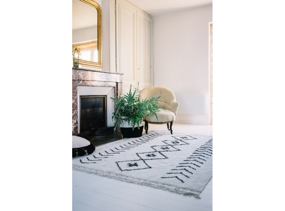 Ručne tkaný kusový koberec Bereber Rhombs