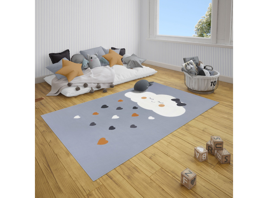 Detský koberček Adventures 104521 Grey