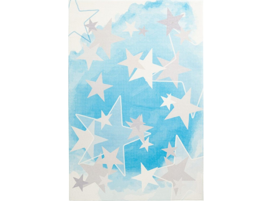 Detský kusový koberec Stars 410 blue