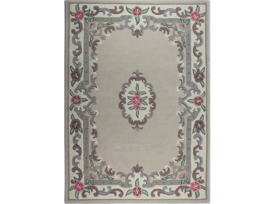 Ručne všívaný kusový koberec Lotus premium Fawn
