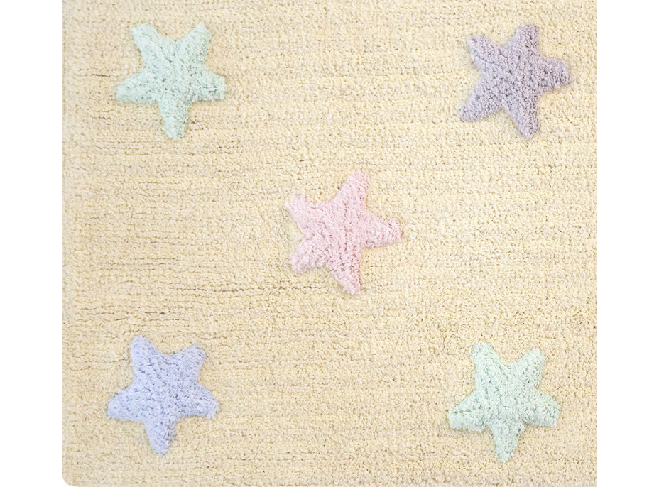 Koberec pre domácich miláčikov Tricolor Stars Vanilla