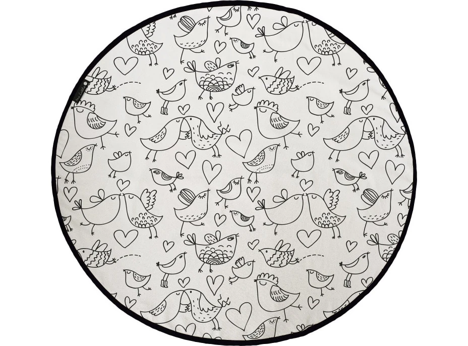 KOBEREC - MAĽOVANKY - Kissing birds