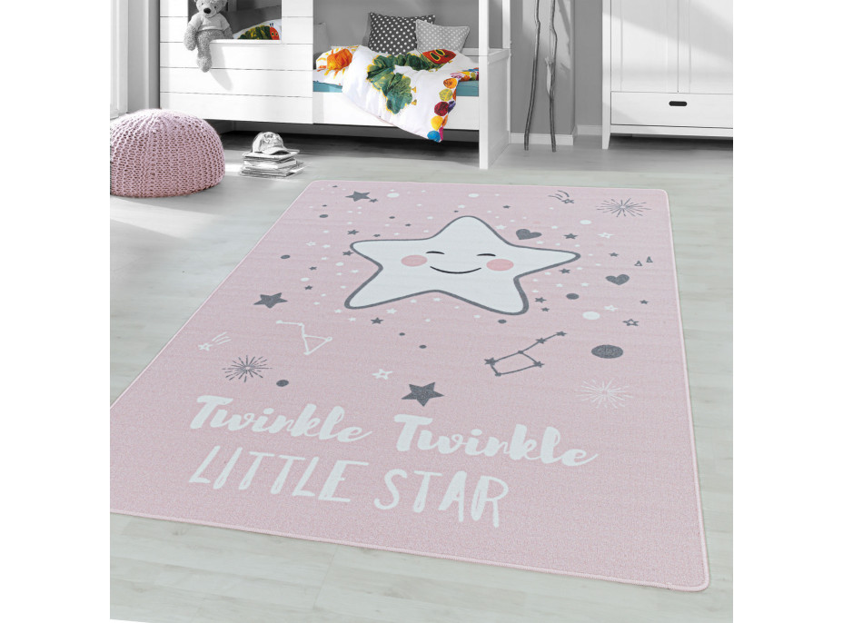 Detský kusový koberec Play 2901 pink