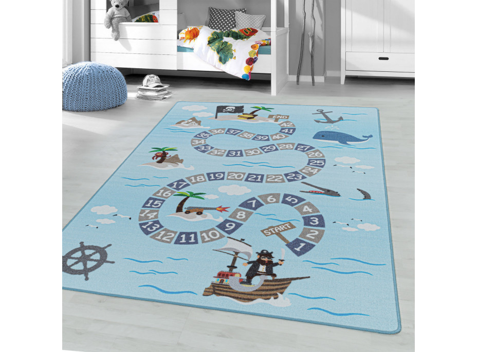 Detský kusový koberec Play 2908 blue
