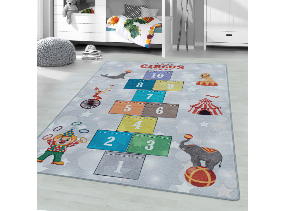 Detský kusový koberec Play 2909 grey