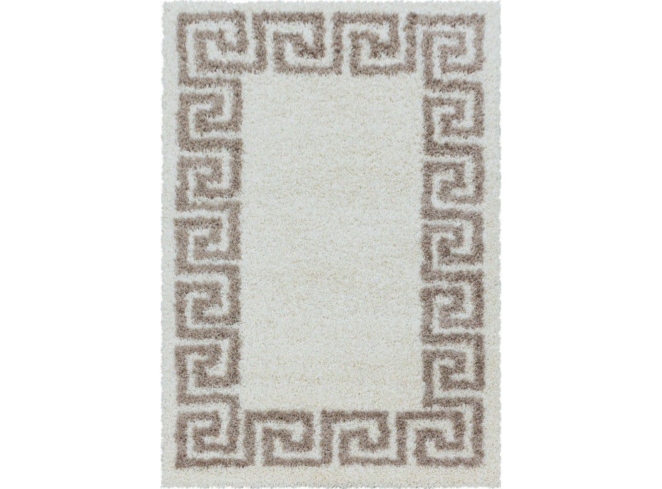 Kusový koberec Hera Shaggy 3301 beige