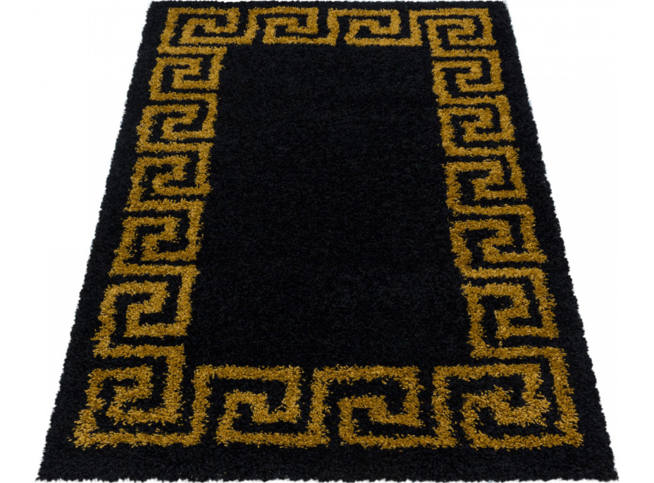 Kusový koberec Hera Shaggy 3301 gold