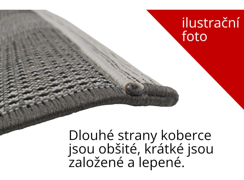 Kusový koberec Fluffy Shaggy 3500 light grey