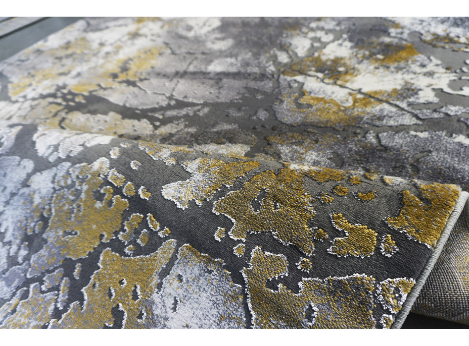 Kusový koberec Zara 9651 Yellow Grey