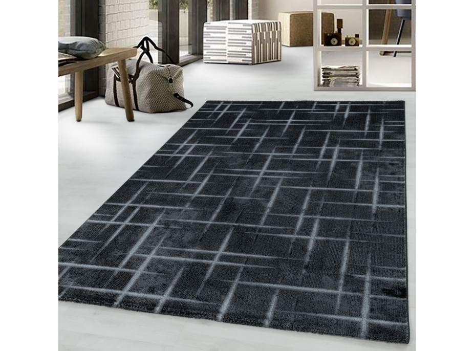 Kusový koberec Costa 3521 black