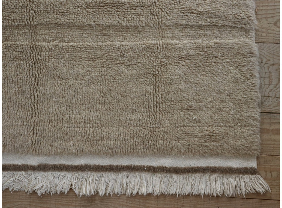 Vlnený koberec Steppe - Sheep Beige