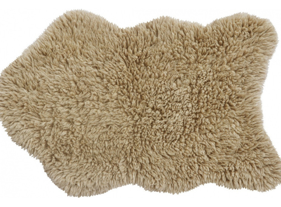 Vlnený koberec Woolly - Sheep Beige
