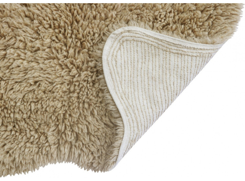Vlnený koberec Woolly - Sheep Beige