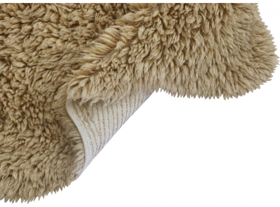 Vlnený koberec Woolly - Sheep Beige