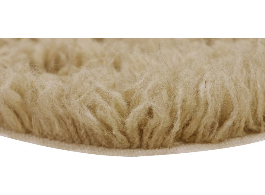 Vlnený koberec Woolly - Sheep Beige