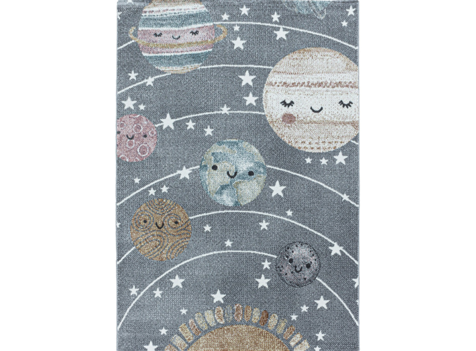 Detský kusový koberec Funny 2105 grey