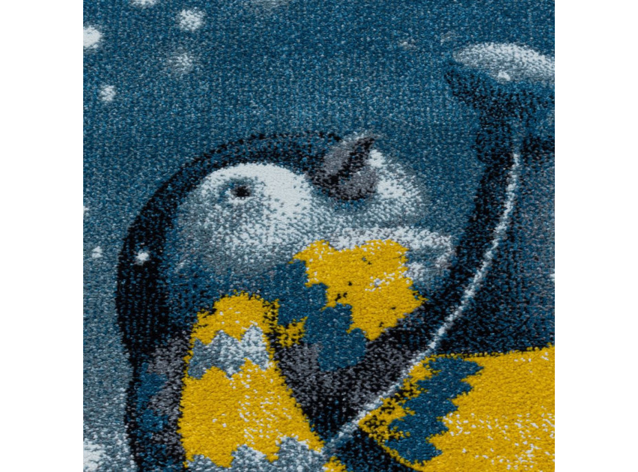 Dětský kusový koberec Funny 2110 blue