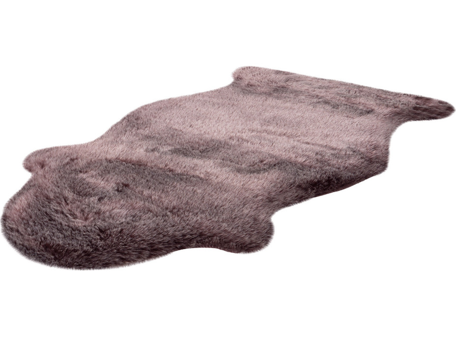 Kusový koberec Samba 495 Mauve (tvar kožušiny)