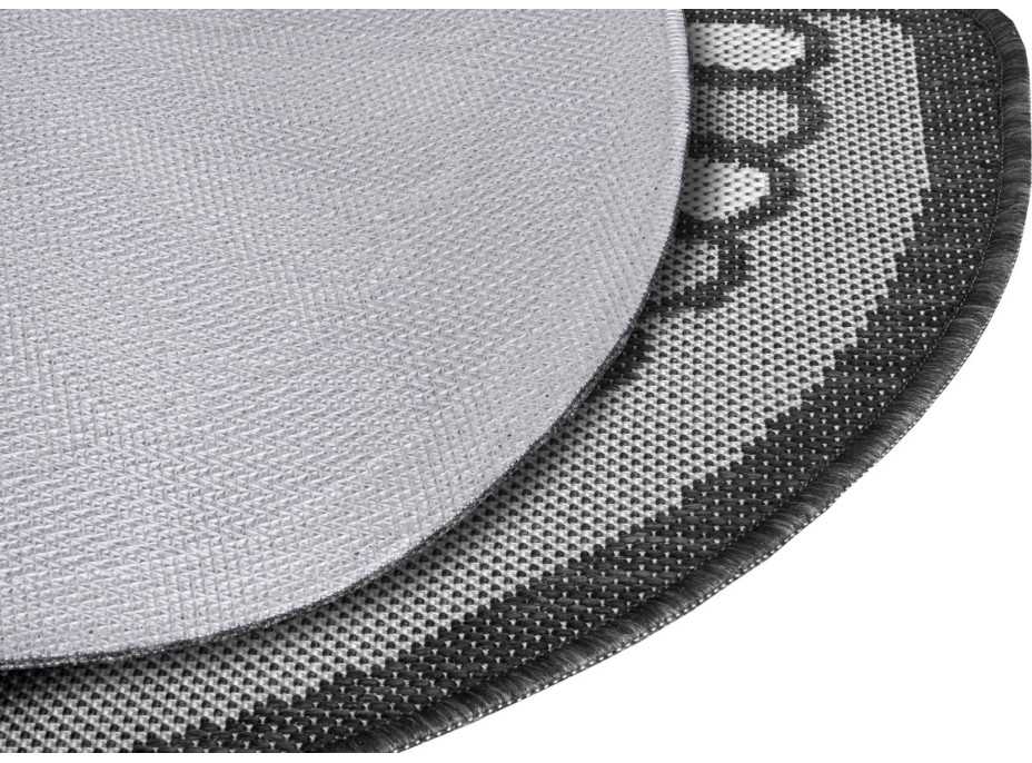 Protišmyková rohožka Weave 105251 Anthracite Gray Cream