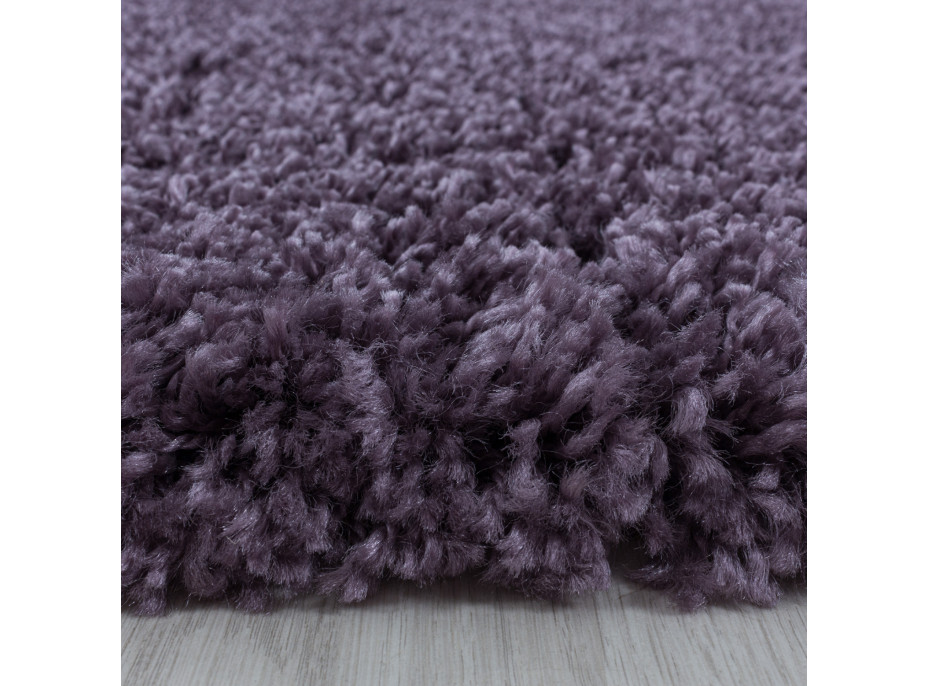 Kusový koberec Sydney Shaggy 3000 violett circle
