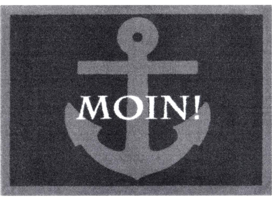 Protišmyková rohožka Deko 105357 Anthracite Grey