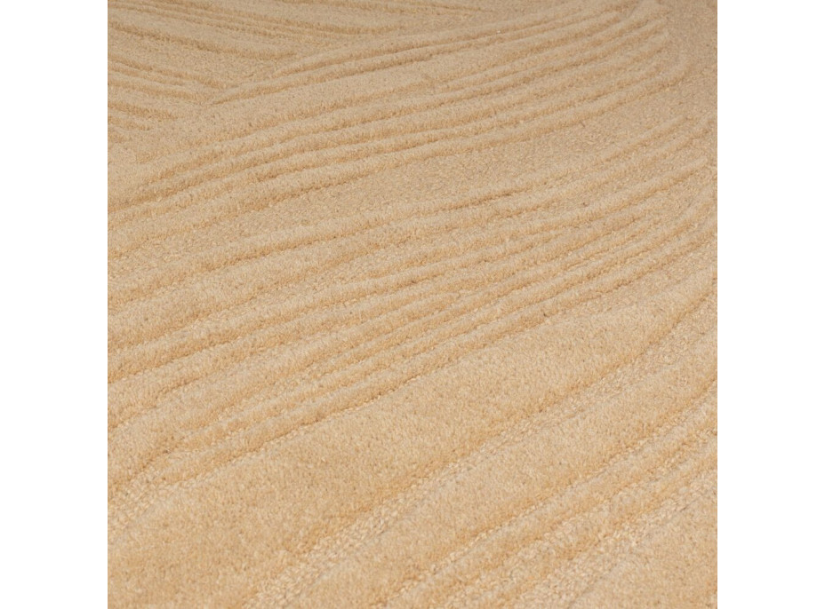 Kusový koberec Solace Lino Leaf Stone