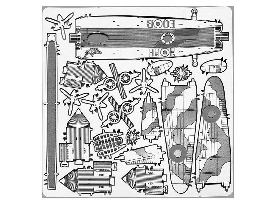 METAL EARTH 3D puzzle Bombardér Avro Lancaster