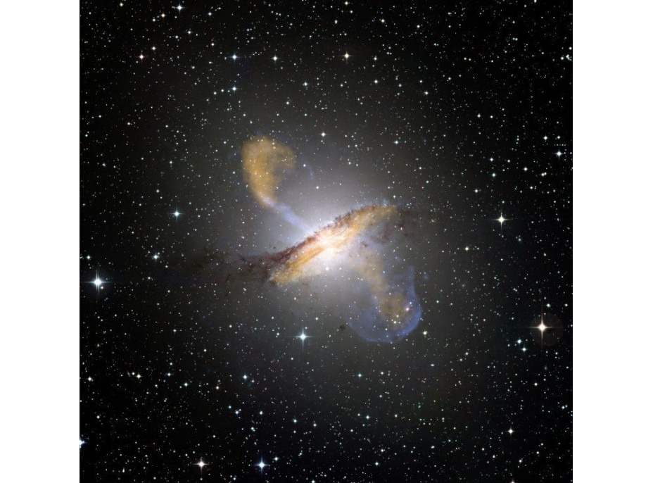 GRAFIKA Štvorcové puzzle Galaxia Centaurus A 1000 dielikov