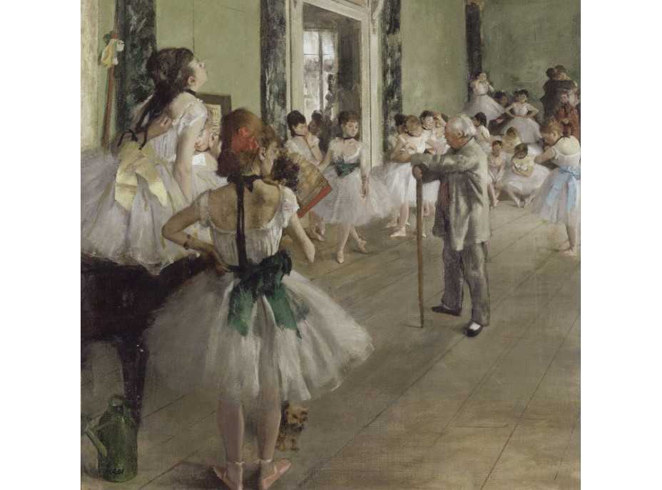 GRAFIKA Štvorcové puzzle Tanečná trieda 1000 dielikov