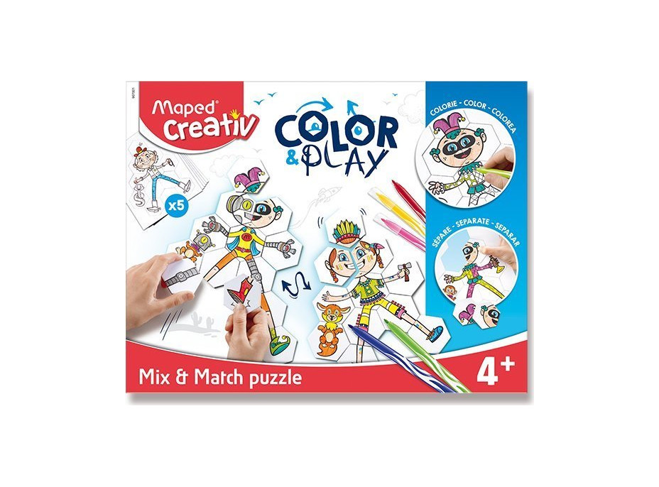 Sada MAPED Creativ Color & Play Mix Skladačka