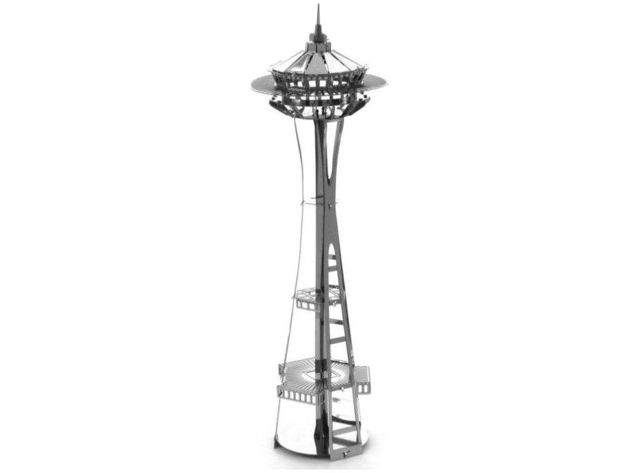 METAL EARTH 3D puzzle Space Needle v Seattli