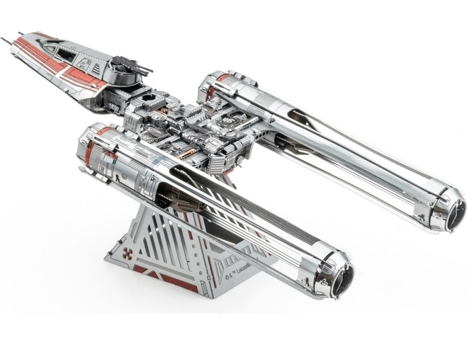 METAL EARTH 3D puzzle Star Wars: Zorii&#39;s Y-Wing Fighter