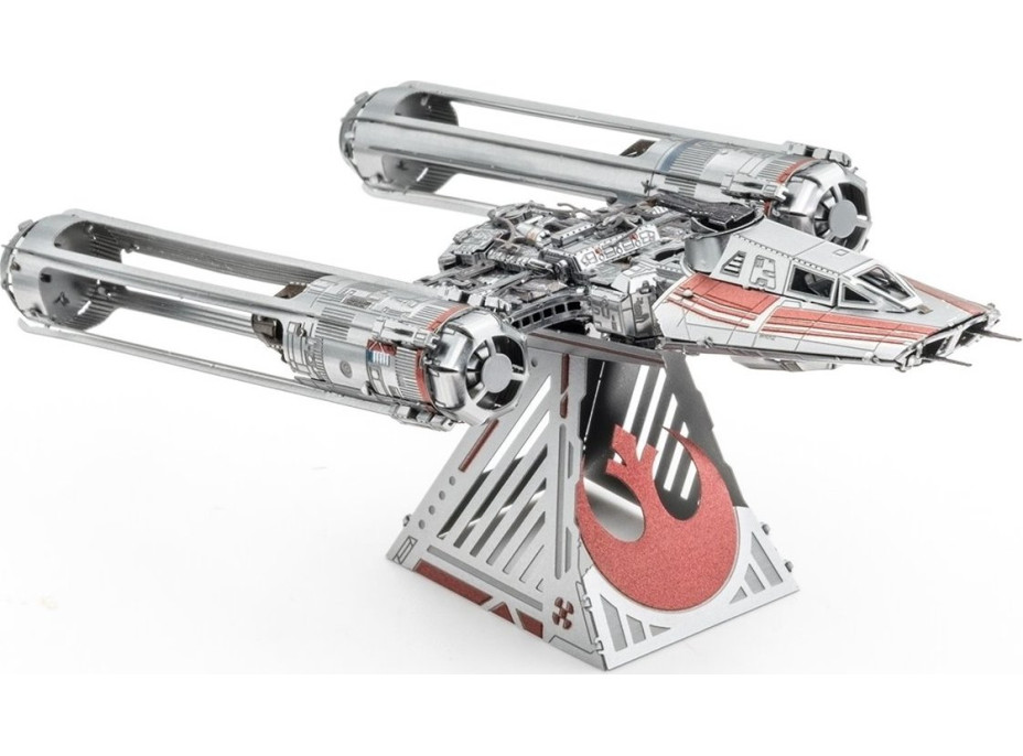 METAL EARTH 3D puzzle Star Wars: Zorii&#39;s Y-Wing Fighter