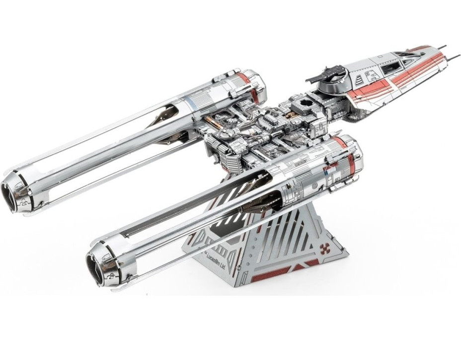 METAL EARTH 3D puzzle Star Wars: Zorii&#39;s Y-Wing Fighter