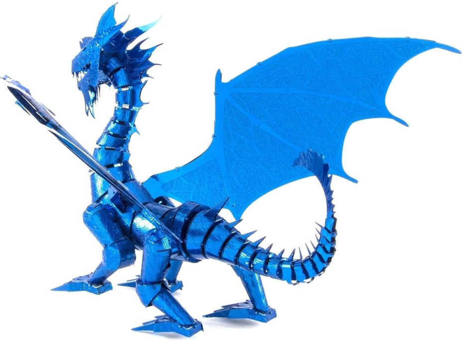 METAL EARTH 3D puzzle Modrý drak (ICONX)