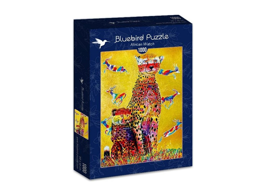 BLUEBIRD Puzzle Africká hliadka 1000 dielikov