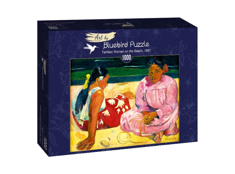 BLUEBIRD Puzzle Tahitskej ženy na pláži 1000 dielikov
