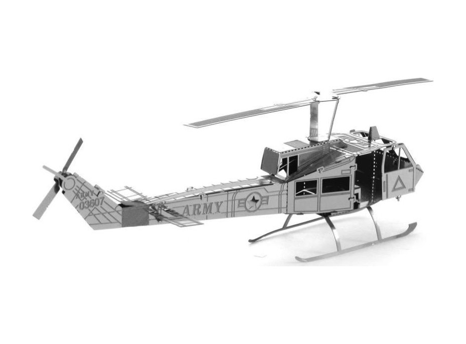 METAL EARTH 3D puzzle Vrtuľník Bell UH-1 Huey