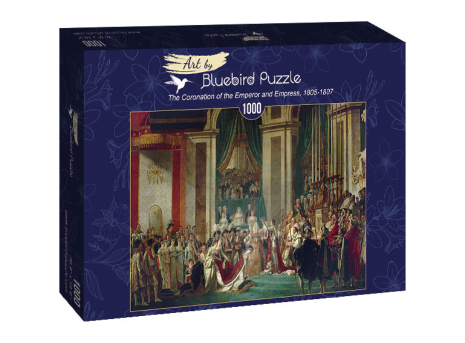 BLUEBIRD Puzzle Korunovácia cisára Napoleona I. a cisárovnej Jozefíny (1805-7) 1000 dielikov