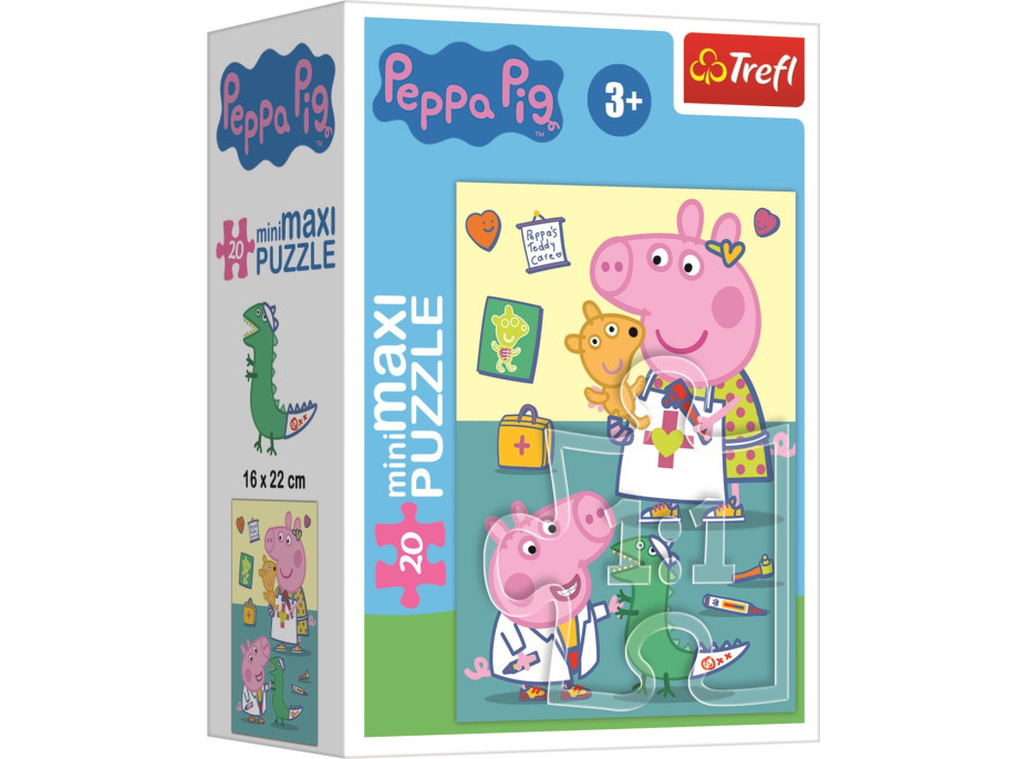 TREFL Displej Puzzle Prasiatko Peppa 20 dielikov (24 ks)