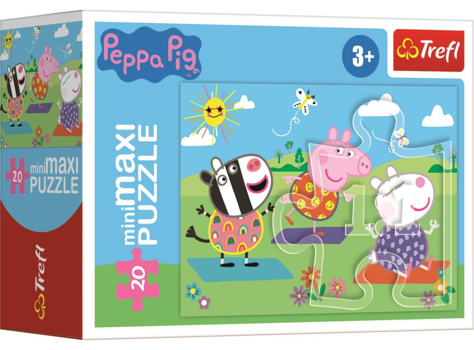 TREFL Displej Puzzle Prasiatko Peppa 20 dielikov (24 ks)