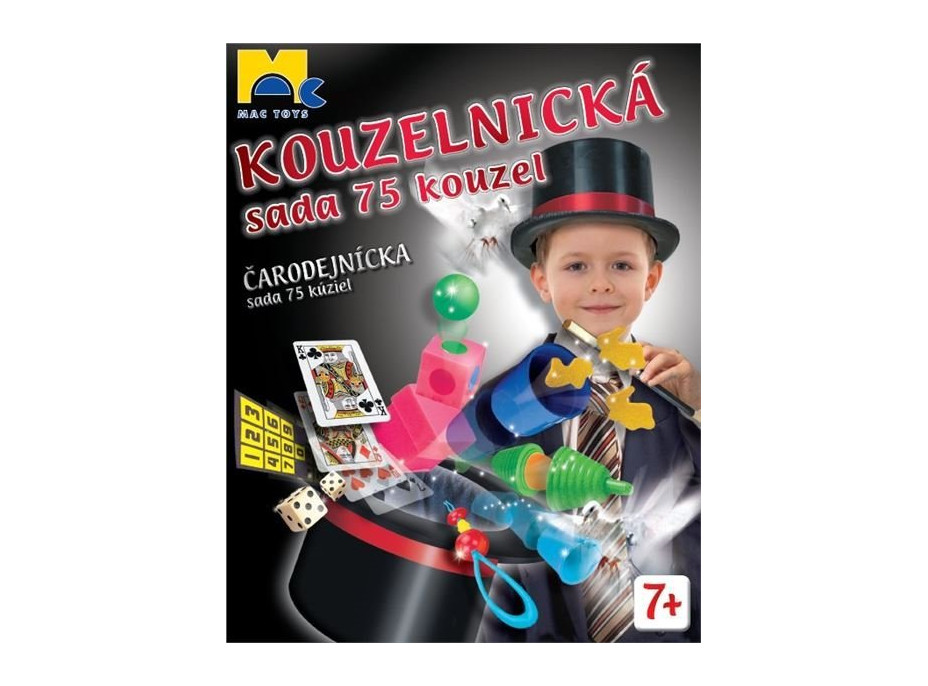 MAC TOYS Kúzelnícka sada 75 kúziel