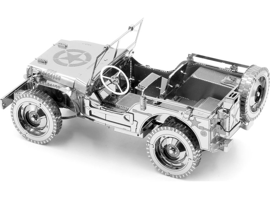 METAL EARTH 3D puzzle Jeep Willys MB Overland (ICONX)