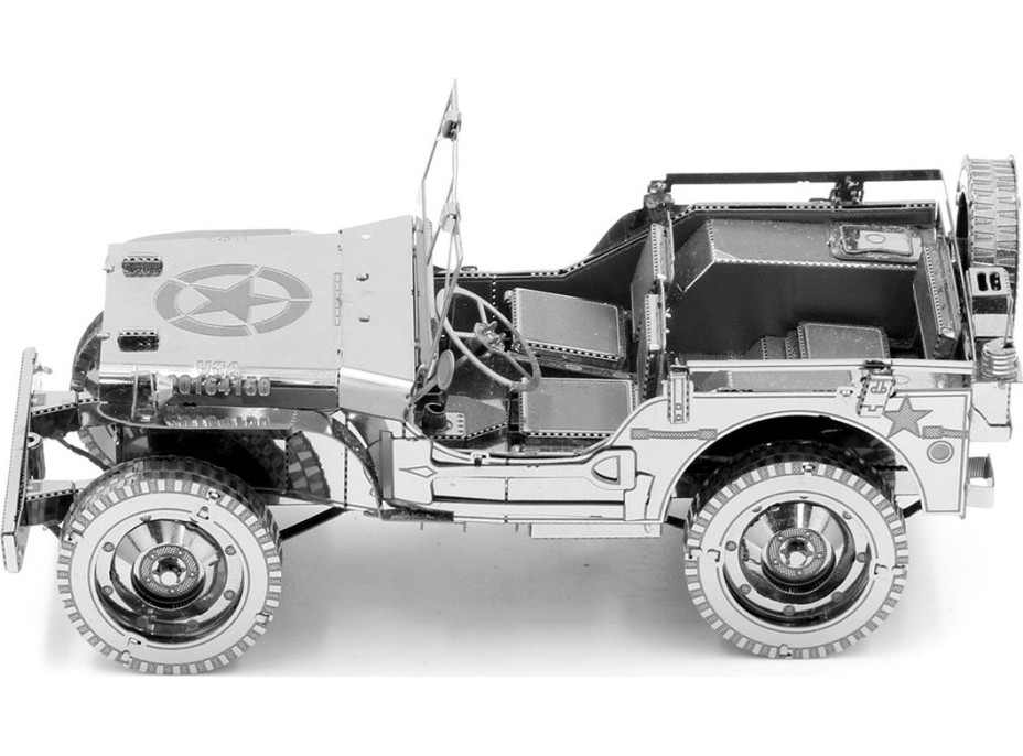 METAL EARTH 3D puzzle Jeep Willys MB Overland (ICONX)