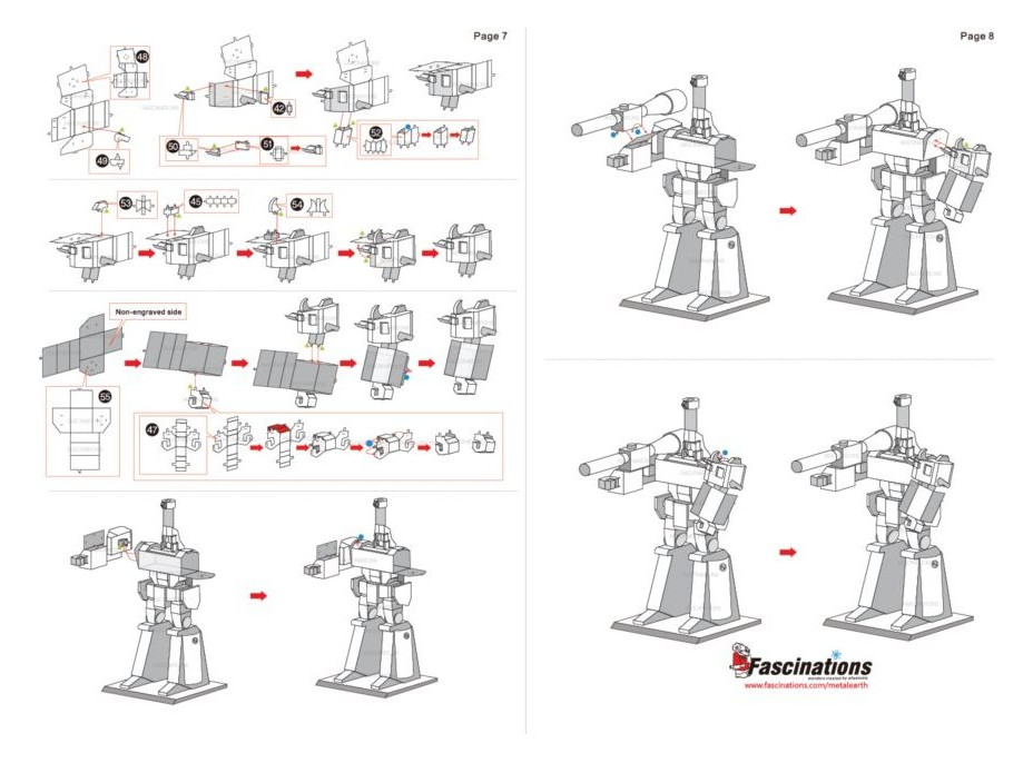 METAL EARTH 3D puzzle Transformers: Megatron