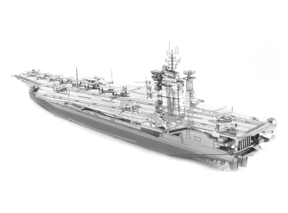 METAL EARTH 3D puzzle Lietadlová loď USS Theodore Roosevelt CVN-71 (ICONX)